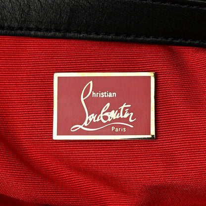 Christian Louboutin Suede Calfskin Farida Bowler Bag Black 6 of 12
