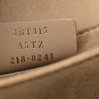 Fendi Vitello Liberty Bi-Color FF 1974 Embossed Chain Strap Kan U Shoulder Bag Black Maya 7 of 10