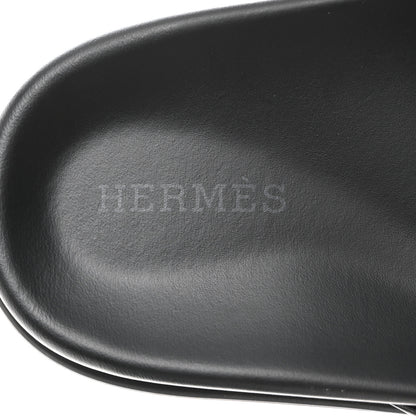Hermes Nappa Extra Sandals 35 Black 6 of 9