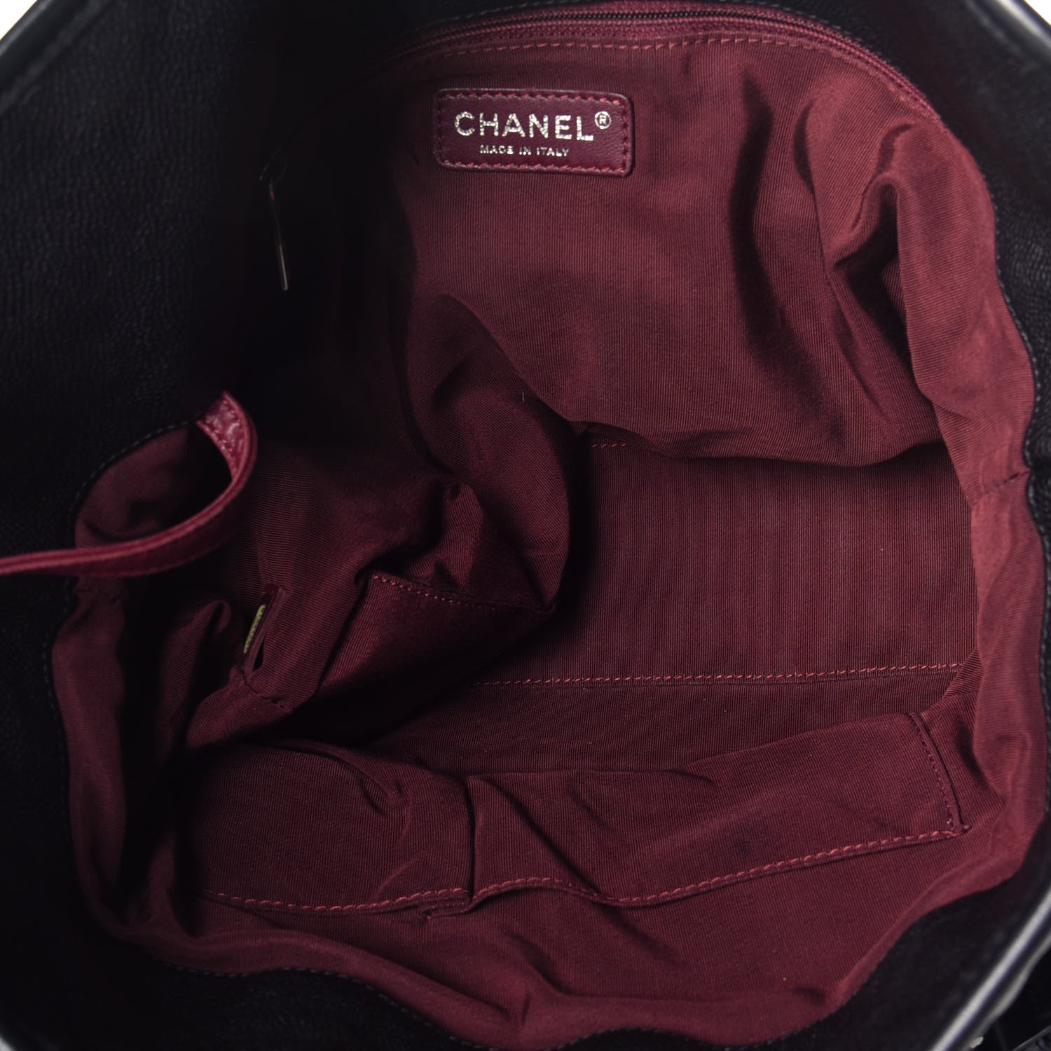 Chanel Caviar Quilted French Riviera Hobo Black 6 of 10