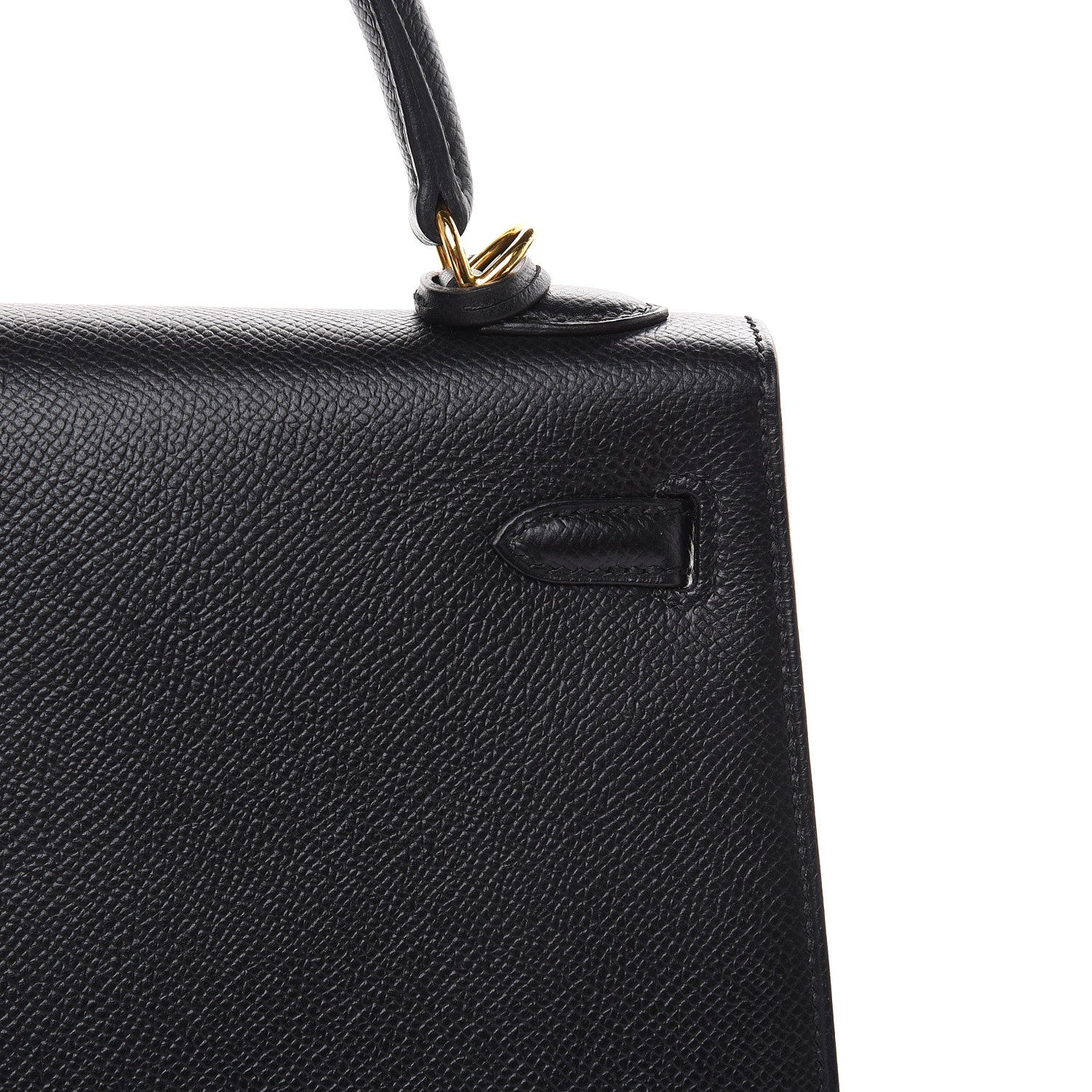 Hermes Epsom Kelly Sellier 25 Black 29 of 34