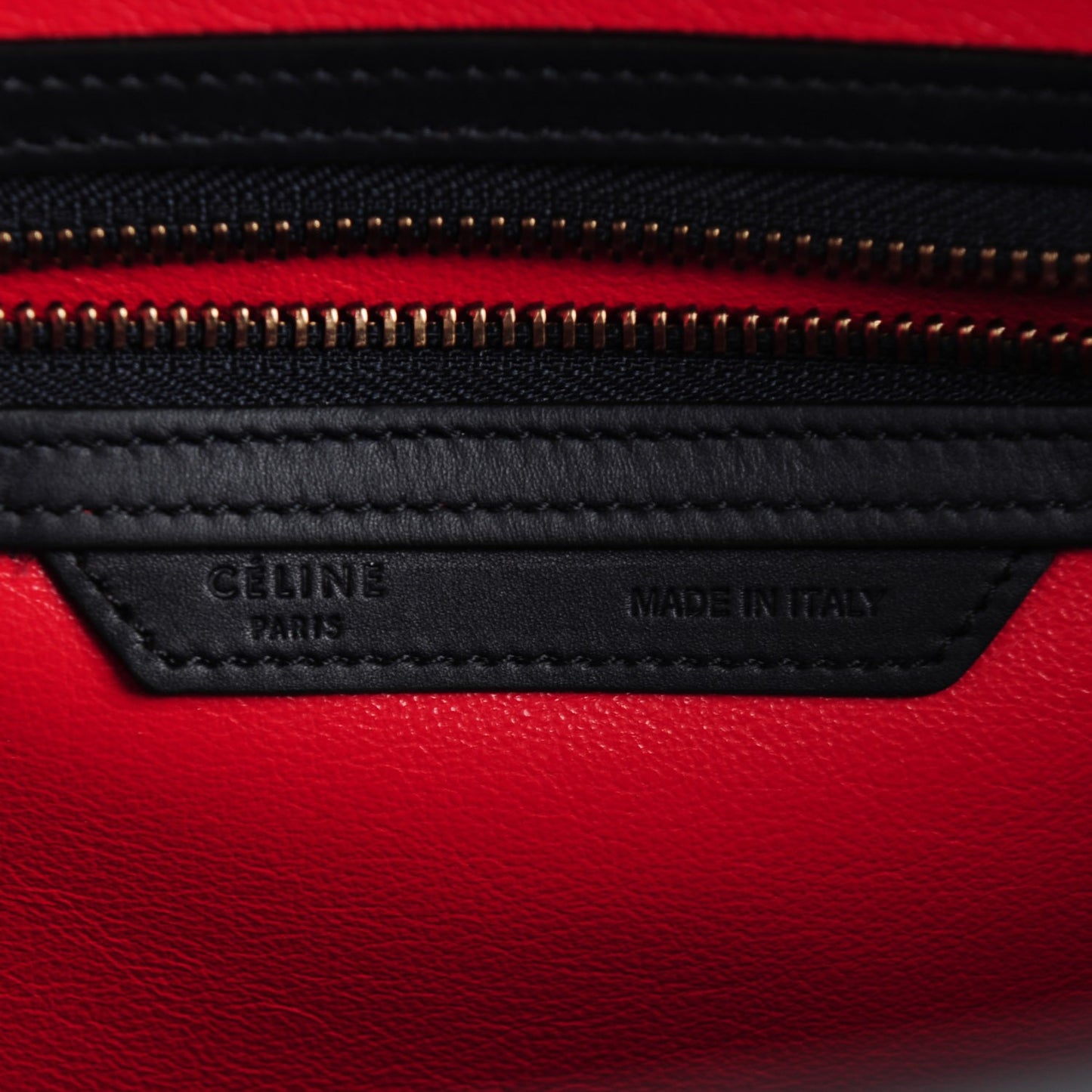 Smooth Calfskin Interstice Micro Luggage Navy Blue
