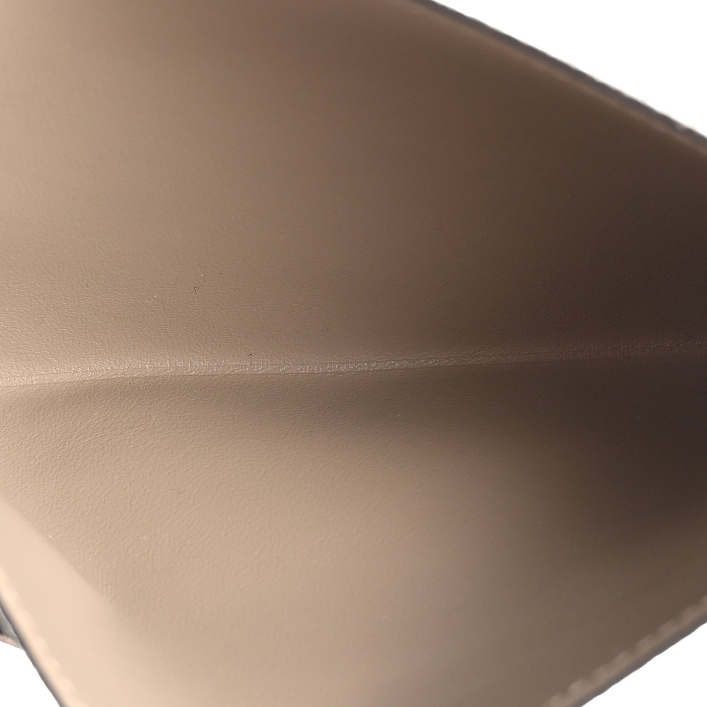 Calfskin Felicie Chain Wallet Card Holder Insert Tourterelle
