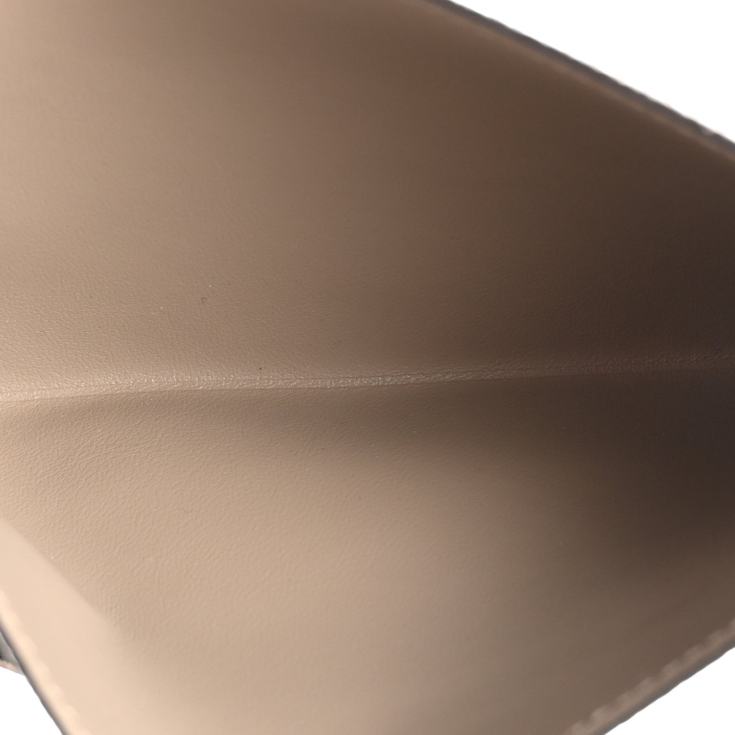 Louis Vuitton Calfskin Felicie Chain Wallet Card Holder Insert Tourterelle 5 of 6