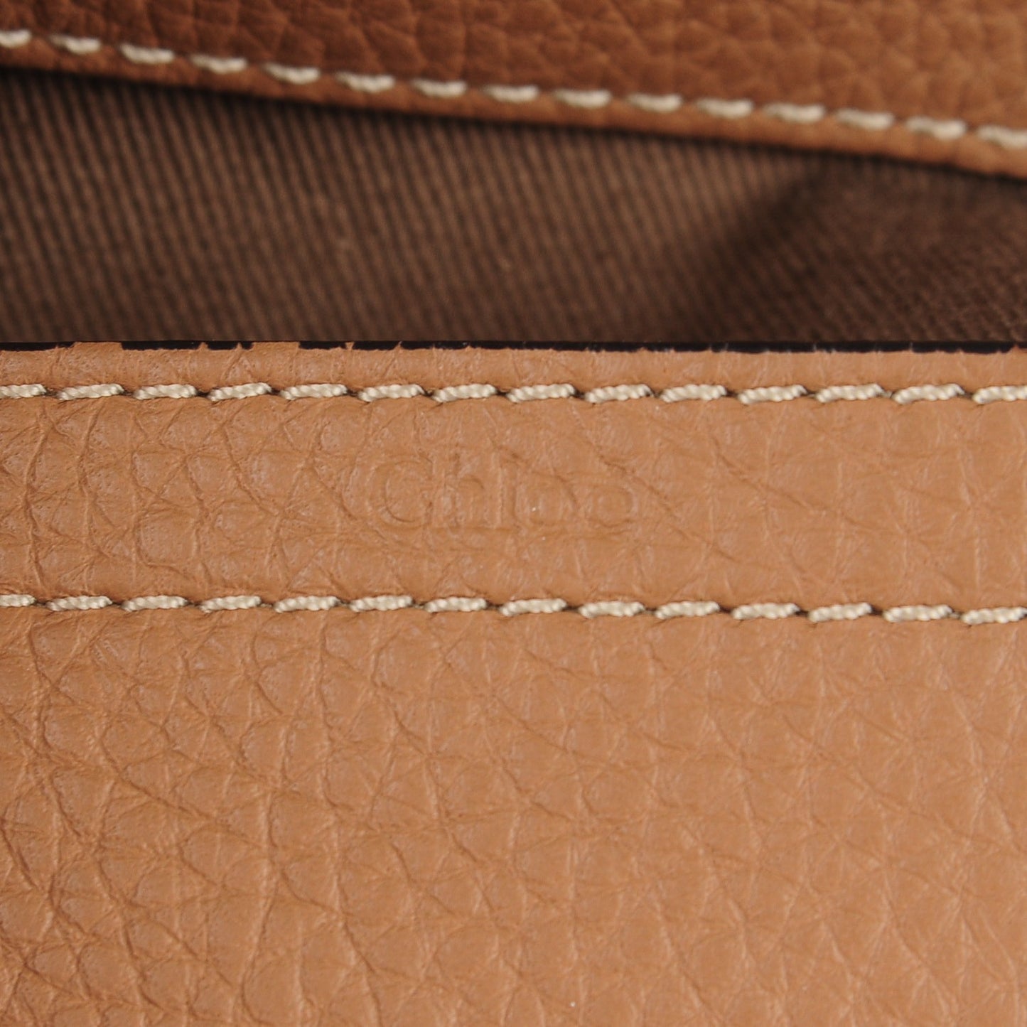 Calfskin Medium Marcie Round Crossbody Bag Nut