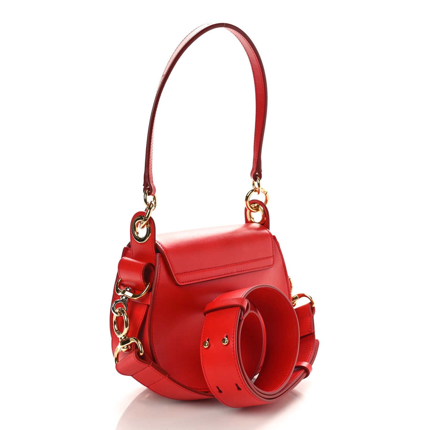 Calfskin Small Tess Bag Gipsy Red