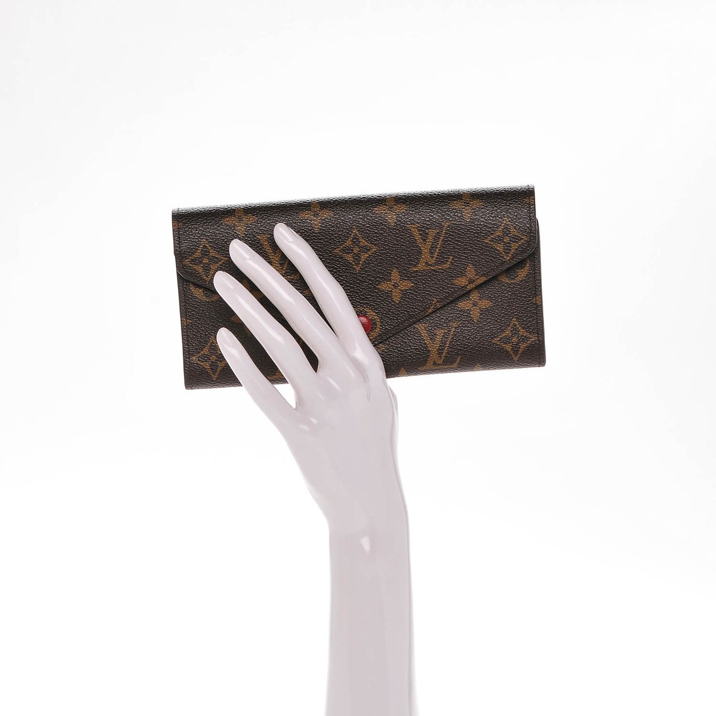 Monogram Josephine Wallet Red