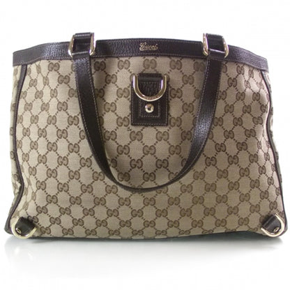 Gucci Monogram Large Abbey Tote 1 of 13