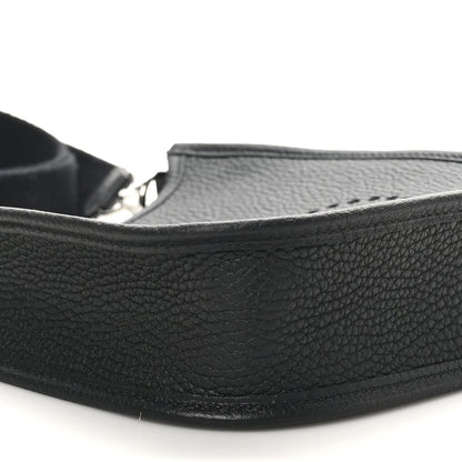 Hermes Taurillon Clemence Evelyne TPM Black 9 of 11