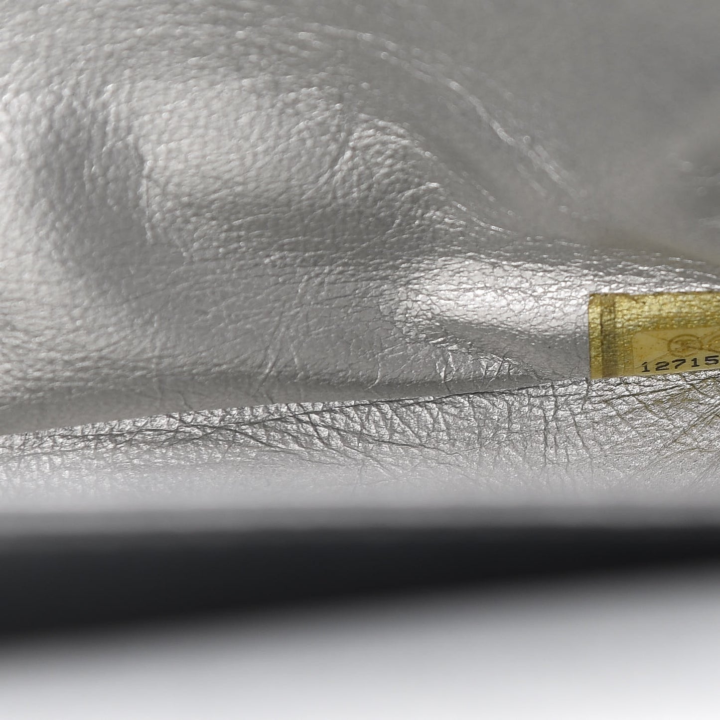 Metallic Lambskin Quilted 2.55 Reissue 227 Flap Silver