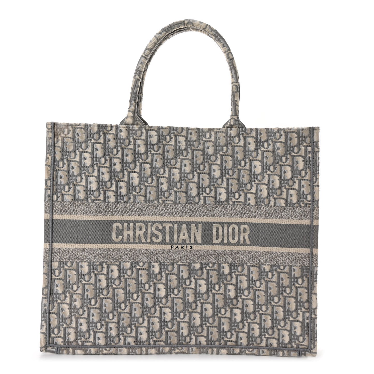 Oblique Large Book Tote Grey