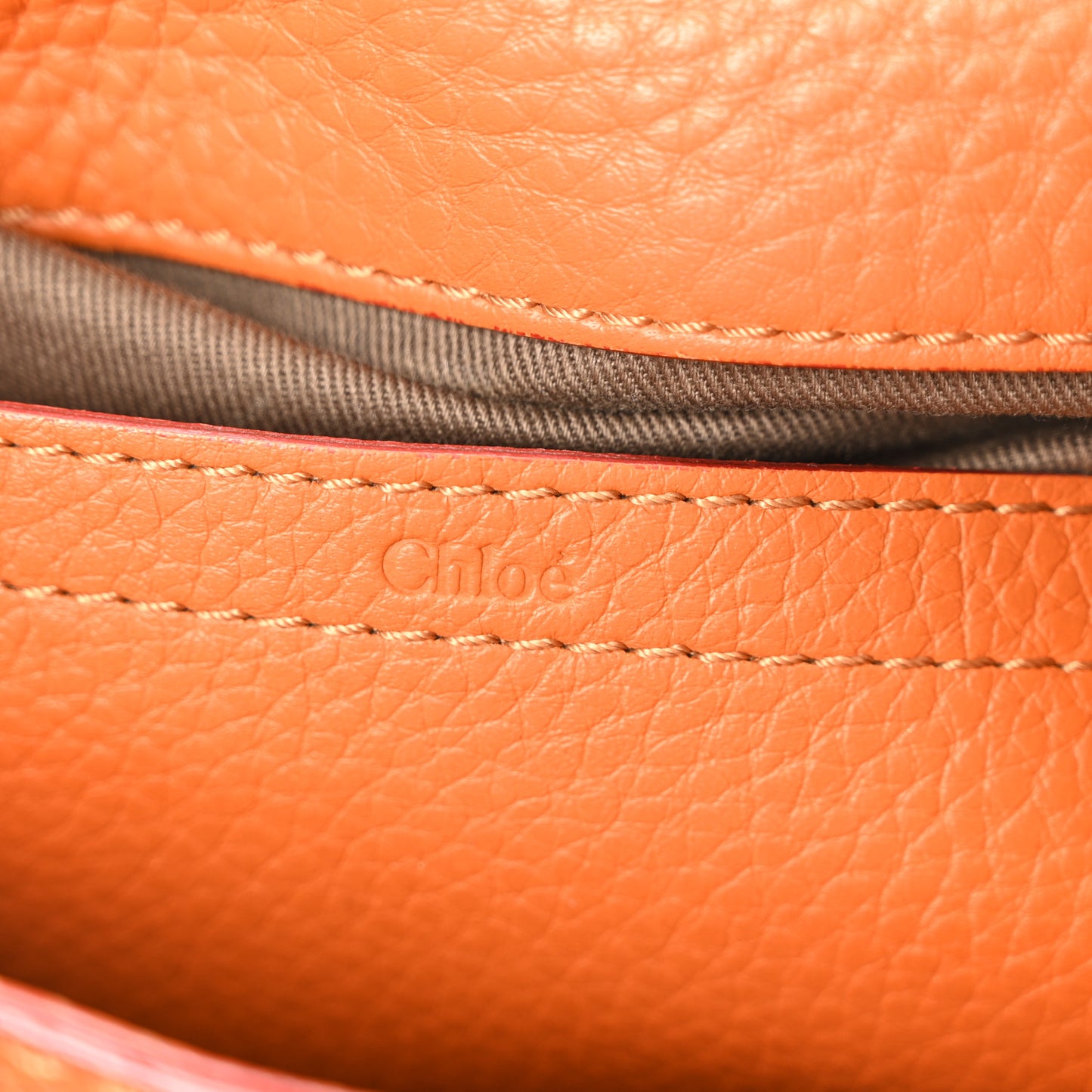 Calfskin Medium Marcie Round Crossbody Bag Indian Summer