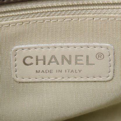 Chanel Washed Lambskin Quilted Mini Chain Around Flap Taupe 6 of 7
