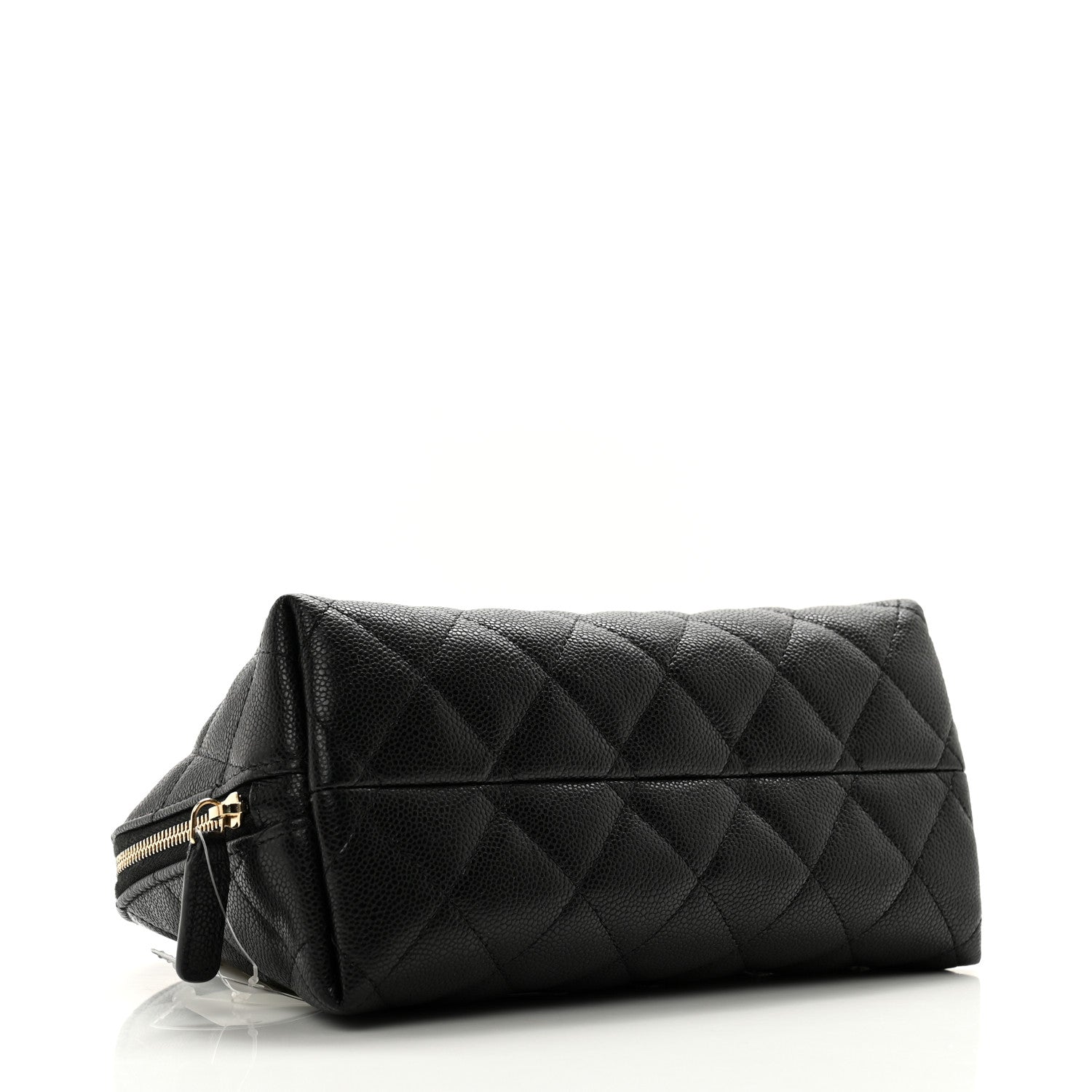 Chanel Caviar Quilted Cosmetic Case Black 4 of 8