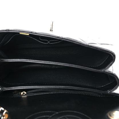 Chanel Lambskin Quilted Small Trendy CC Dual Handle Flap Bag Black 4 of 9