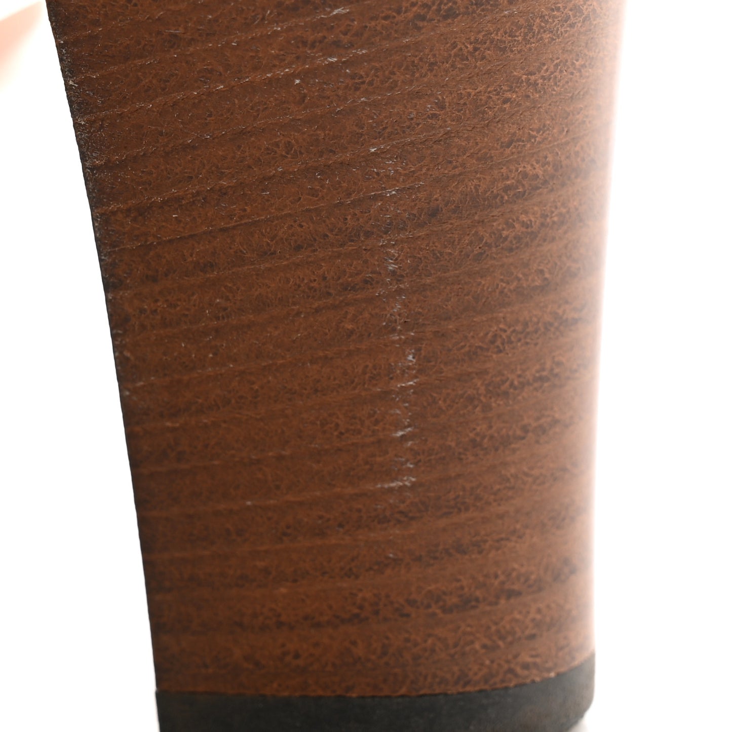 Calfskin Half Horsebit Tall Boots 40 Cognac