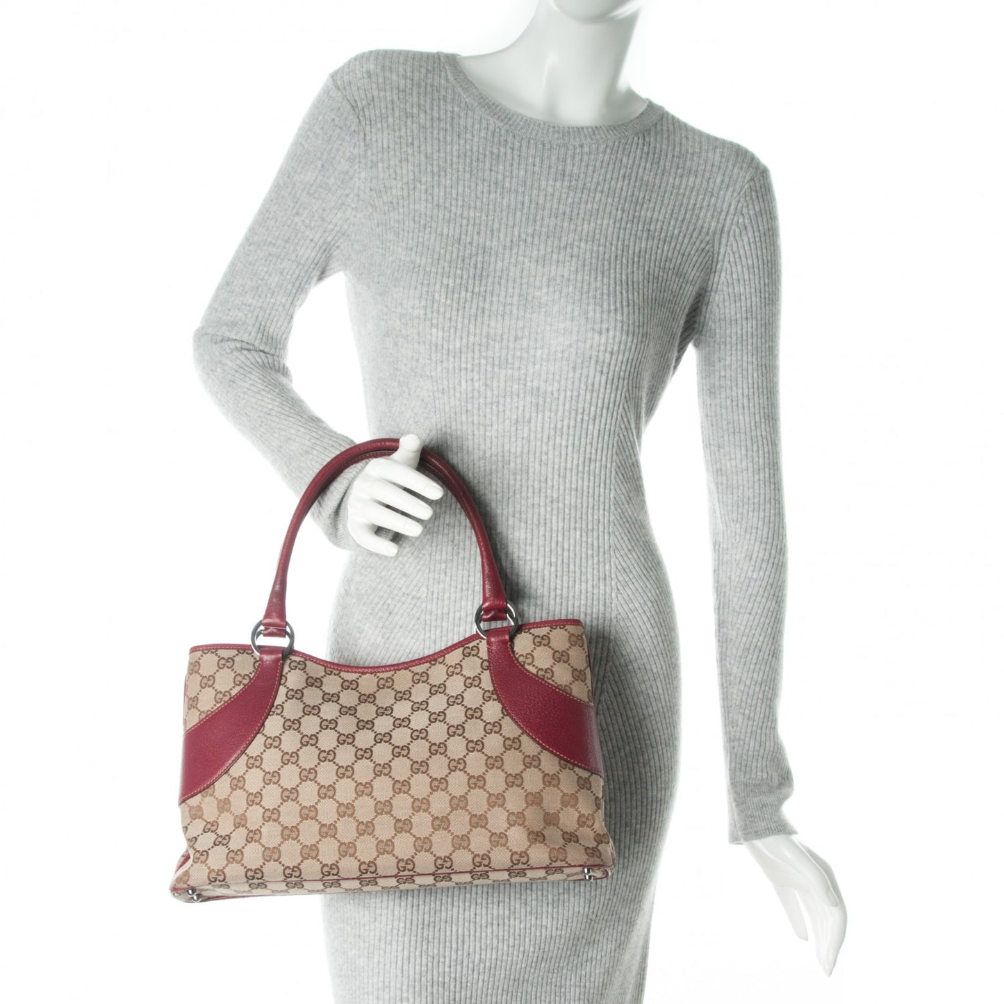 Monogram Shoulder Bag Red