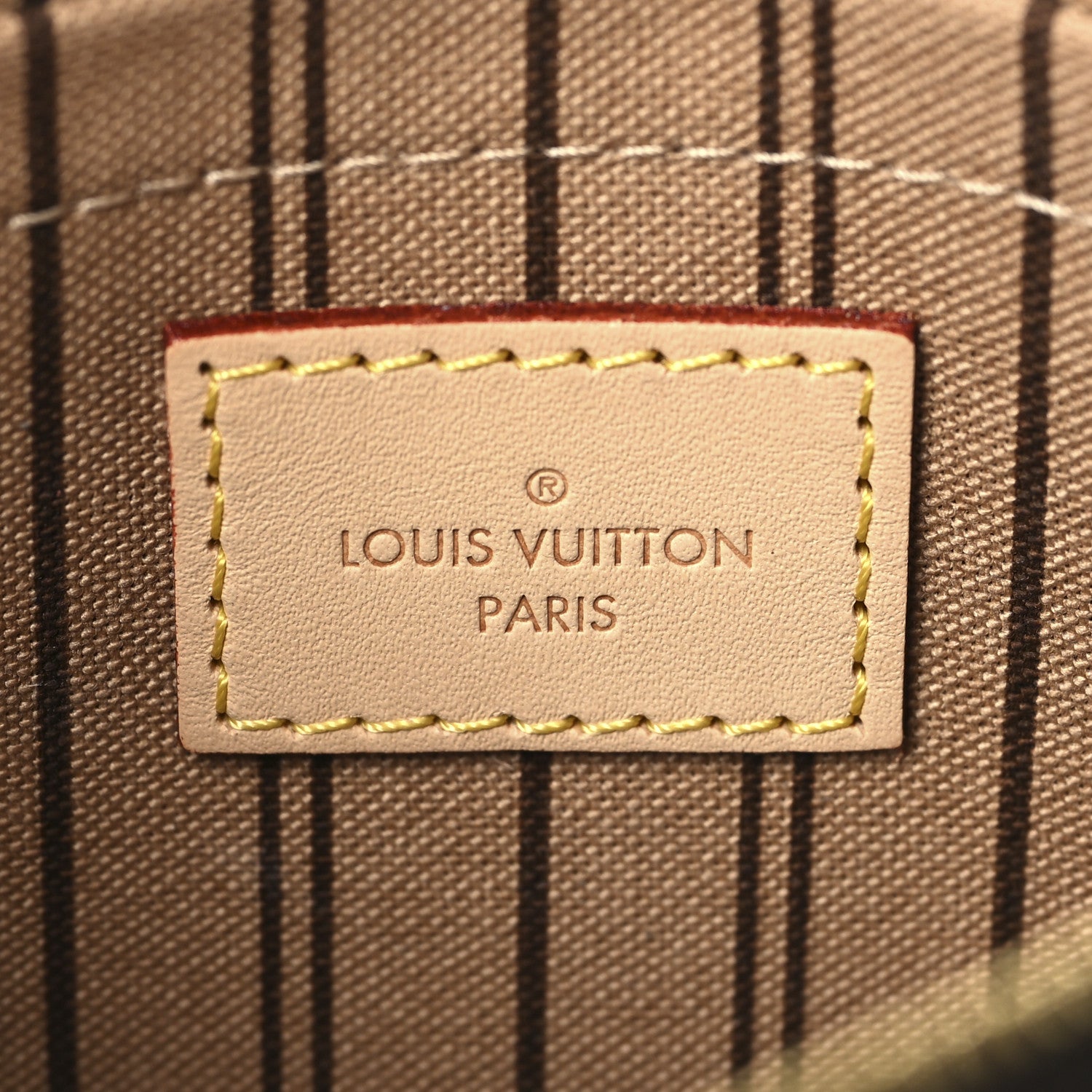 Louis Vuitton Monogram Neverfull MM GM Pochette 7 of 8