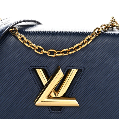 Louis Vuitton Epi Twist Shoulder Bag MM Indigo 7 of 11