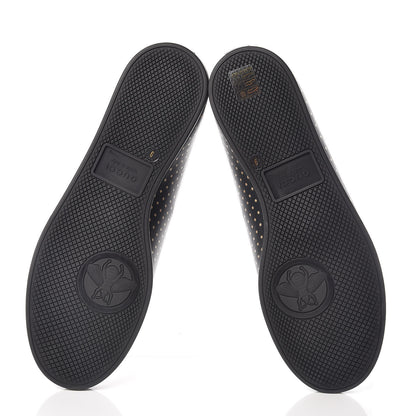 Gucci X SEGA Calfskin GUCCY Stars Mens Falacer Sneakers 9 Black 5 of 10