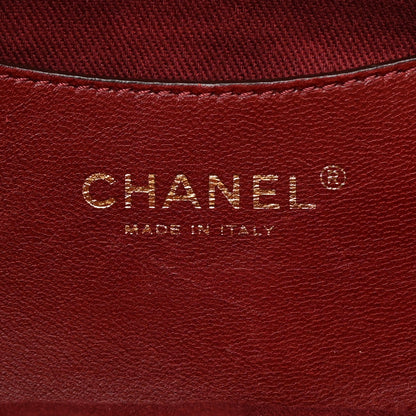 Chanel Metallic Caviar Quilted Medium Just Mademoiselle Bowling Bag Gold 6 of 11
