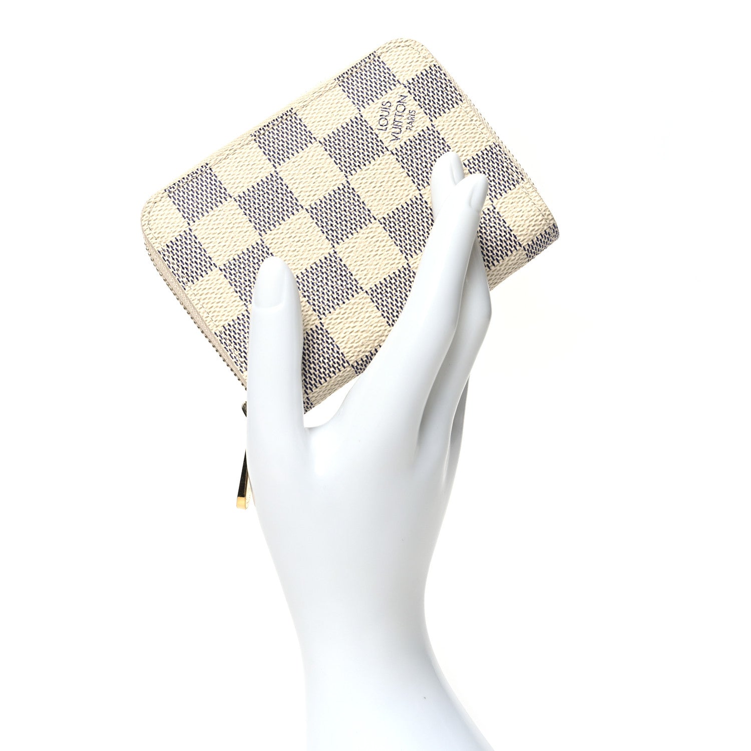 Louis Vuitton Damier Azur Zippy Coin Purse 2 of 10