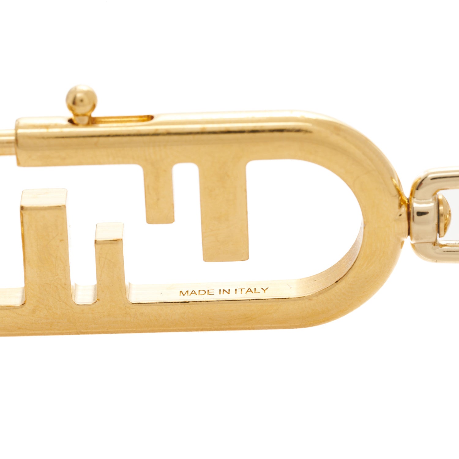 Fendi Metal O'Lock Strap You Gold 5 of 5