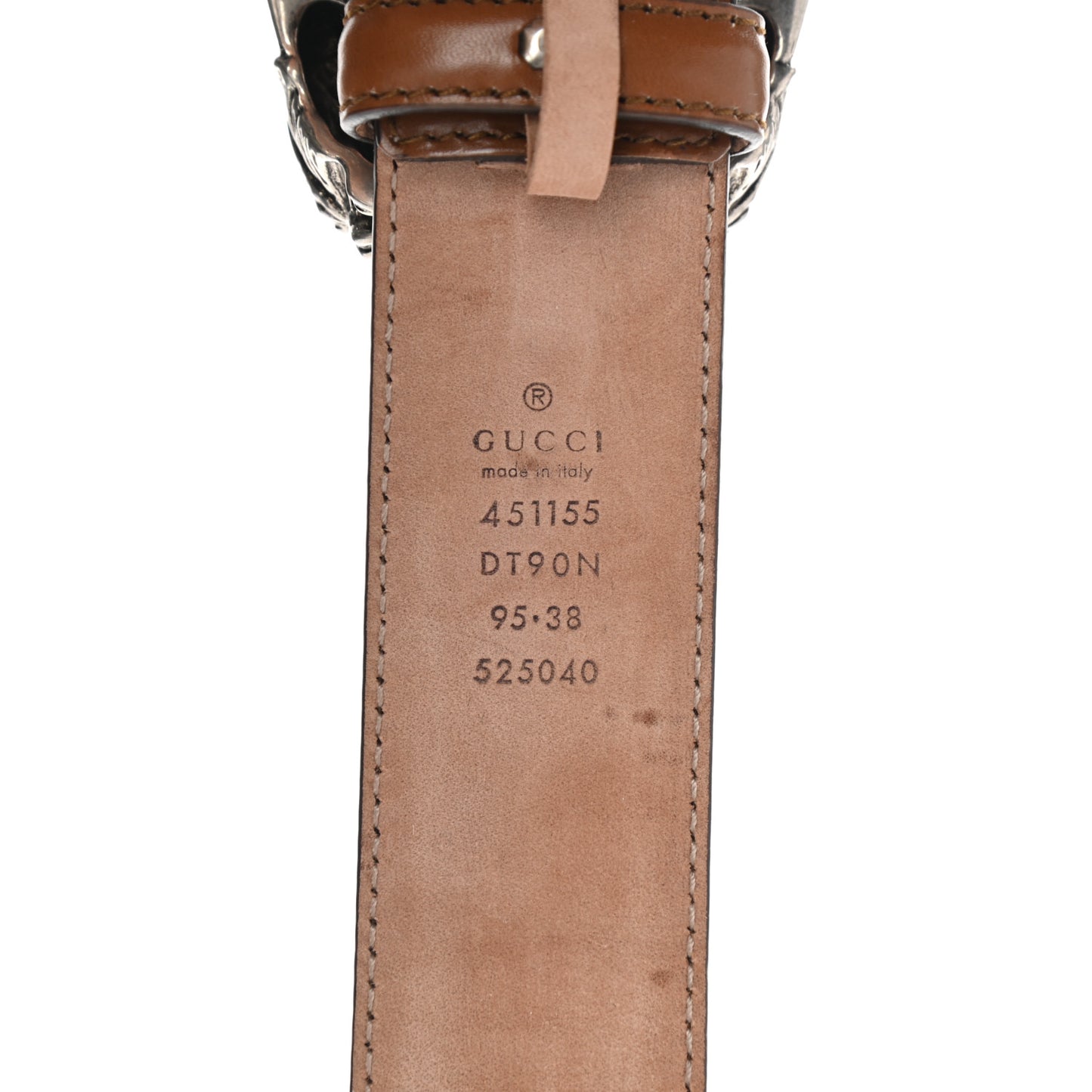 Lisse Calfskin Dionysus 35mm Belt 95 38 Cuir