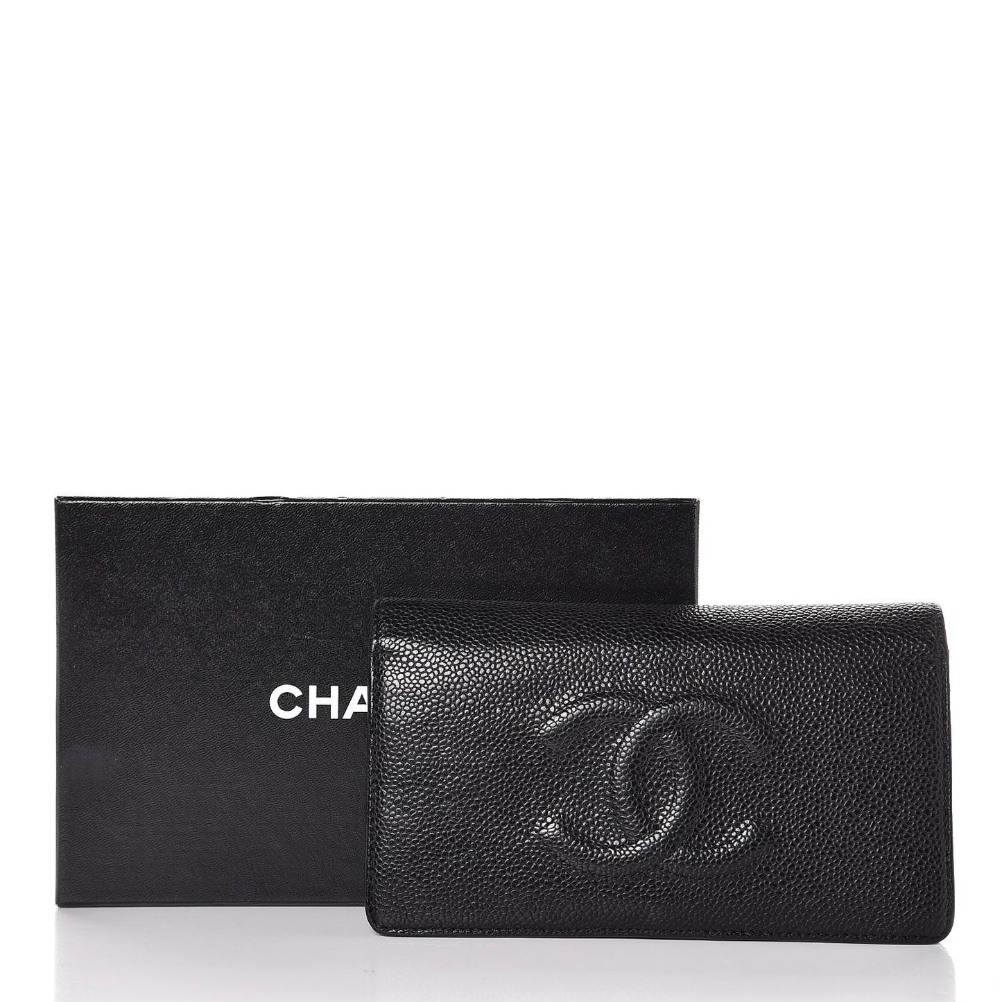 Caviar Timeless CC Yen Wallet Black