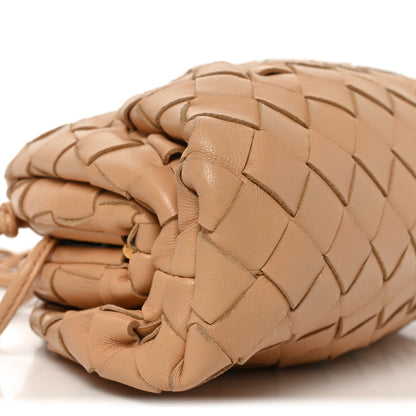 Bottega Veneta Nappa Intrecciato The Mini Pouch Almond 9 of 10