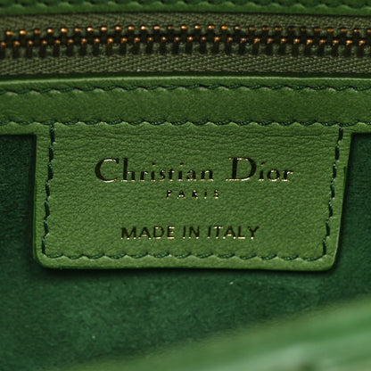 Christian Dior Gradient Calfskin Saddle Bag Green 6 of 10