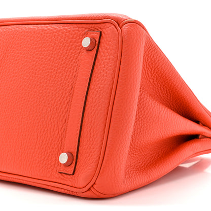 Hermes Togo Birkin 30 Capucine 9 of 21