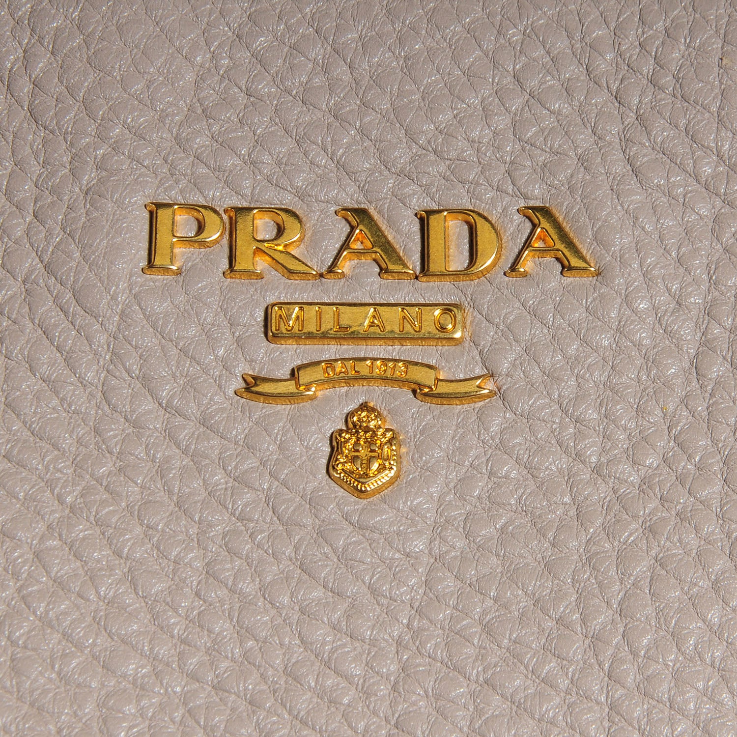 Prada Vitello Daino Tote Pomice 6 of 12