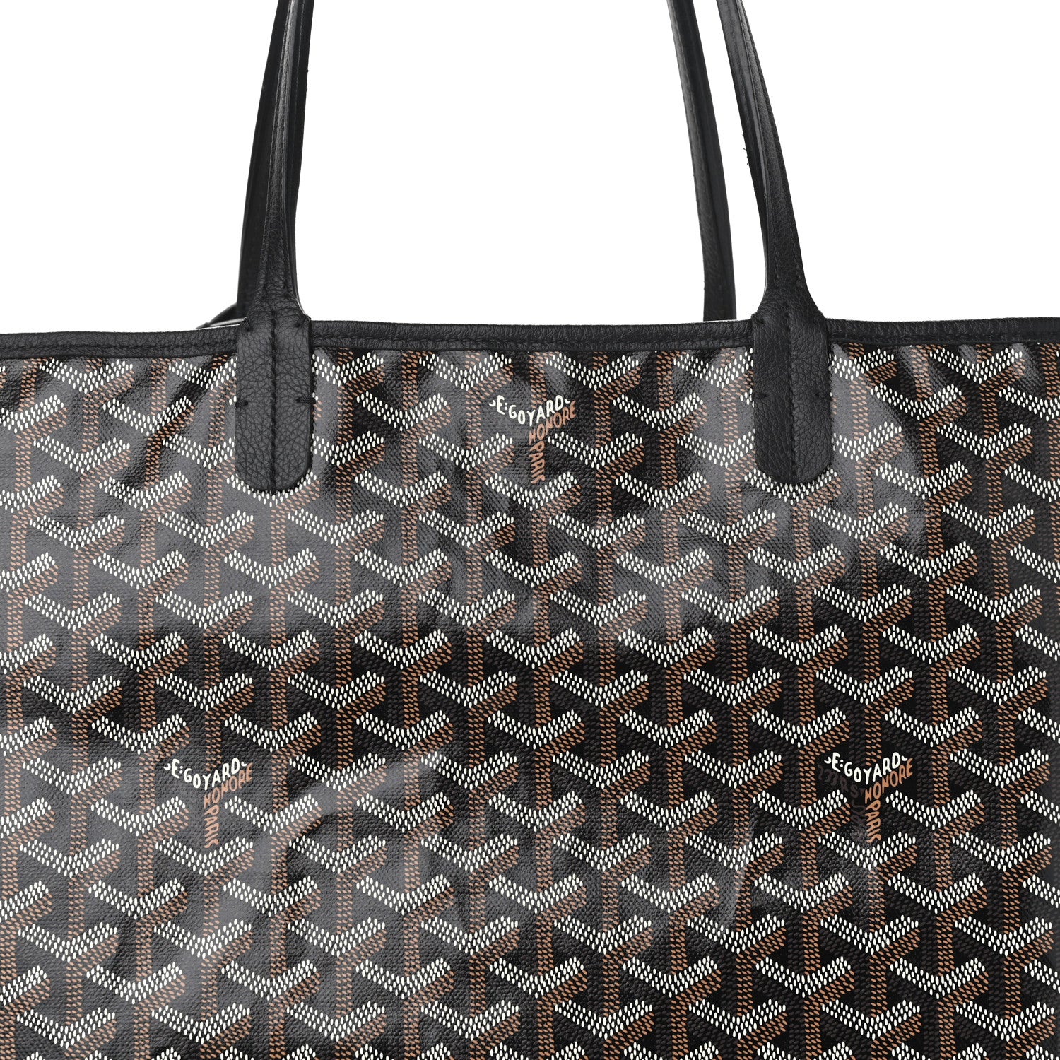 Goyard Goyardine Saint Louis PM Black 9 of 11