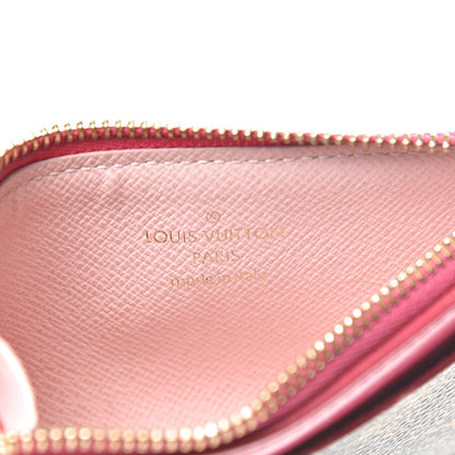 Louis Vuitton Monogram Blooming Flowers Zipped Card Holder Hot Pink Rose Ballerine 6 of 8