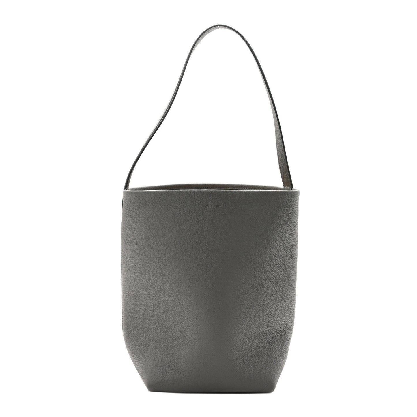 Grained Calfskin Medium N/S Park Tote Timouse Grey