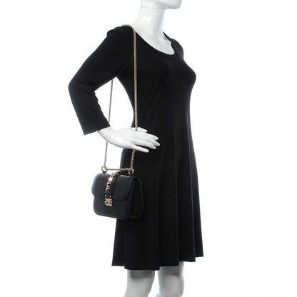 Valentino Garavani Vitello Small Glam Lock Rockstud Flap Black 2 of 8