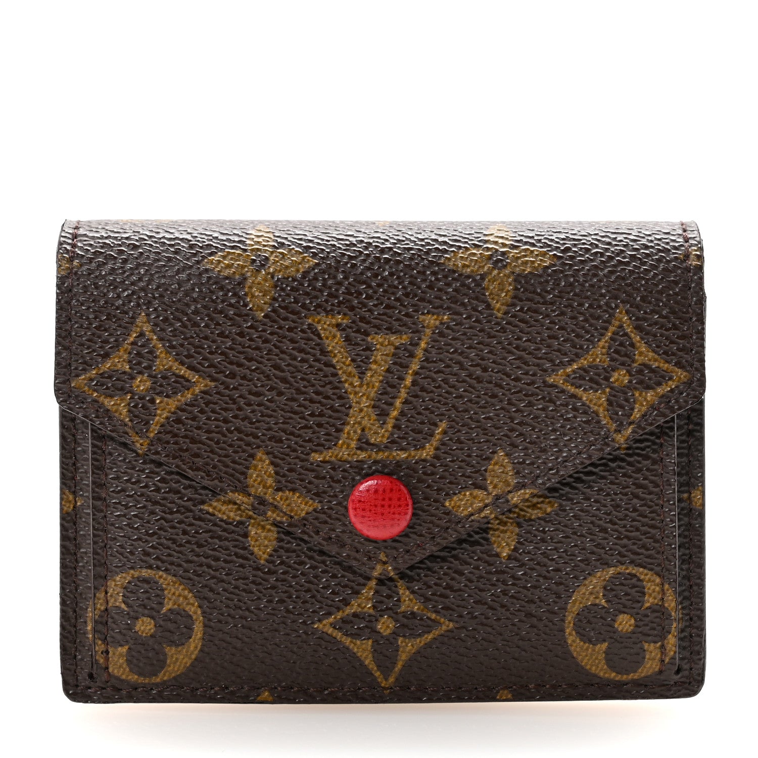 Louis Vuitton Monogram Compact Marie Wallet Rouge 1 of 6