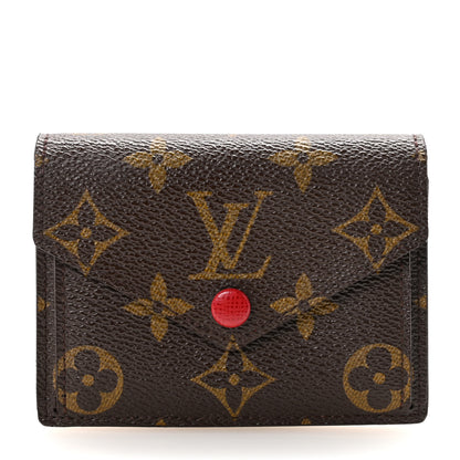 Louis Vuitton Monogram Compact Marie Wallet Rouge 1 of 6