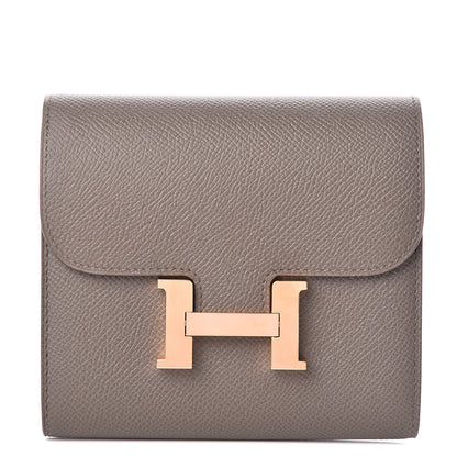 Hermes Epsom Constance Short Wallet Etain 1 of 7