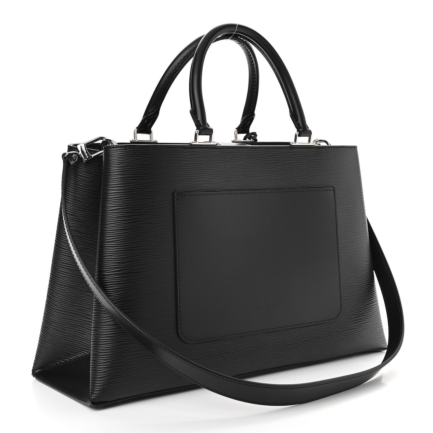 Louis Vuitton Epi Kleber MM Black 3 of 9