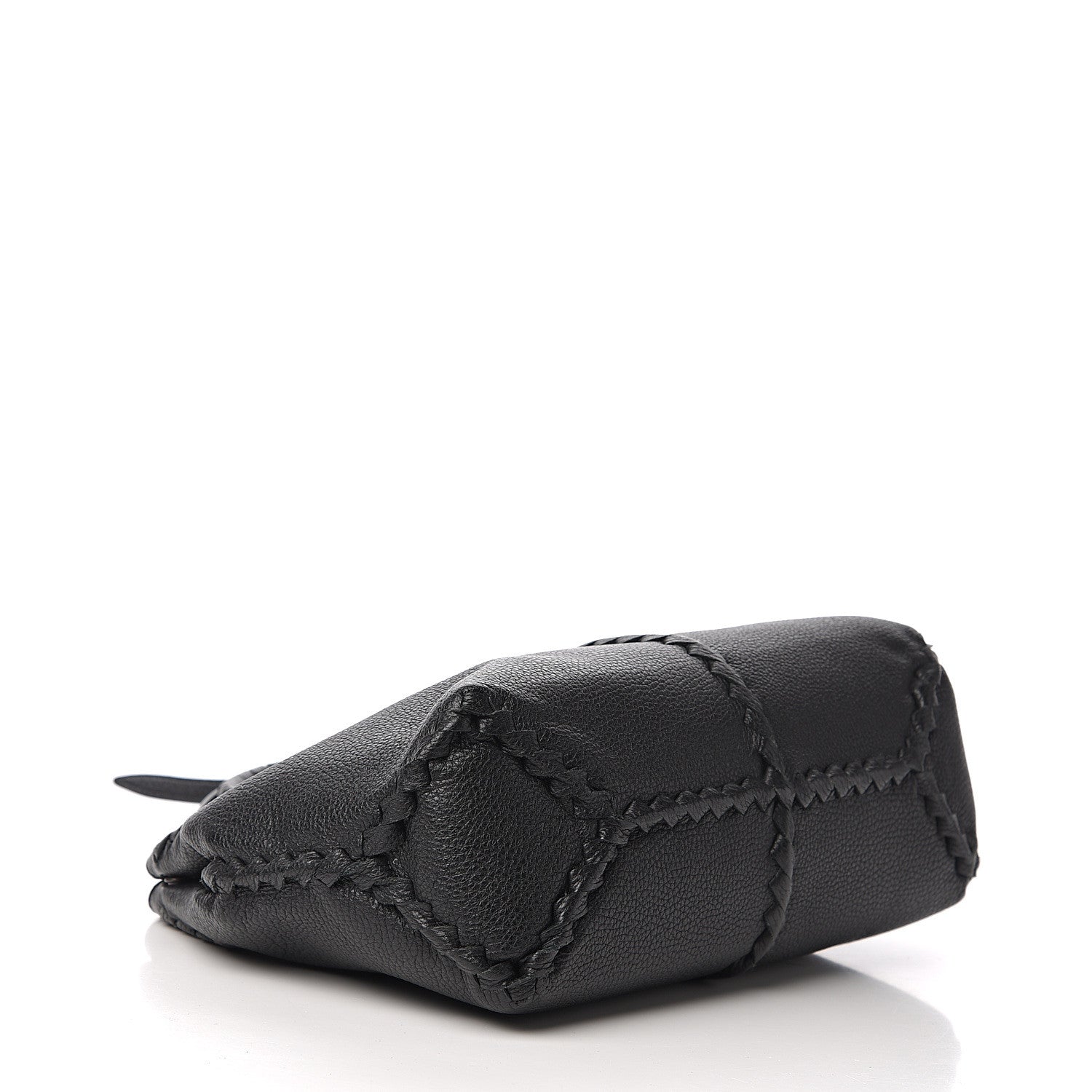 Bottega Veneta Cervo Deerskin Braided Tote Black 3 of 10