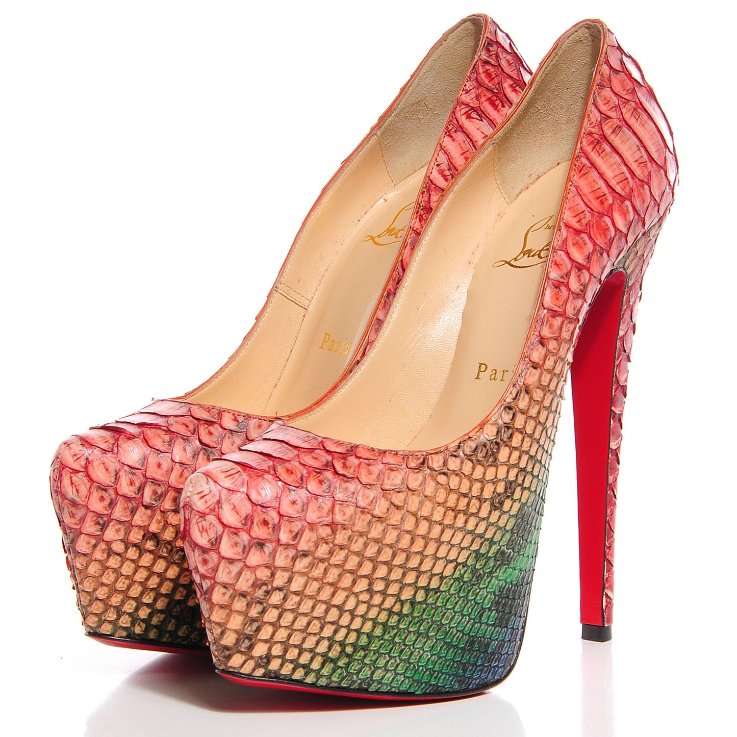 Python Daffodile 160 Pumps 36.5 Multicolor