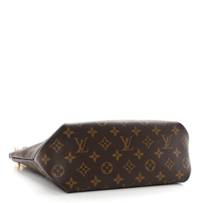 Louis Vuitton Monogram Flower Zipped Tote PM Lie de Vin 4 of 10