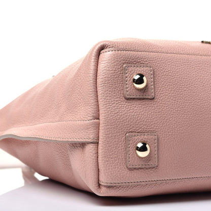 Mulberry Classic Grained Calfskin Small Alice Satchel Blush 9 of 10