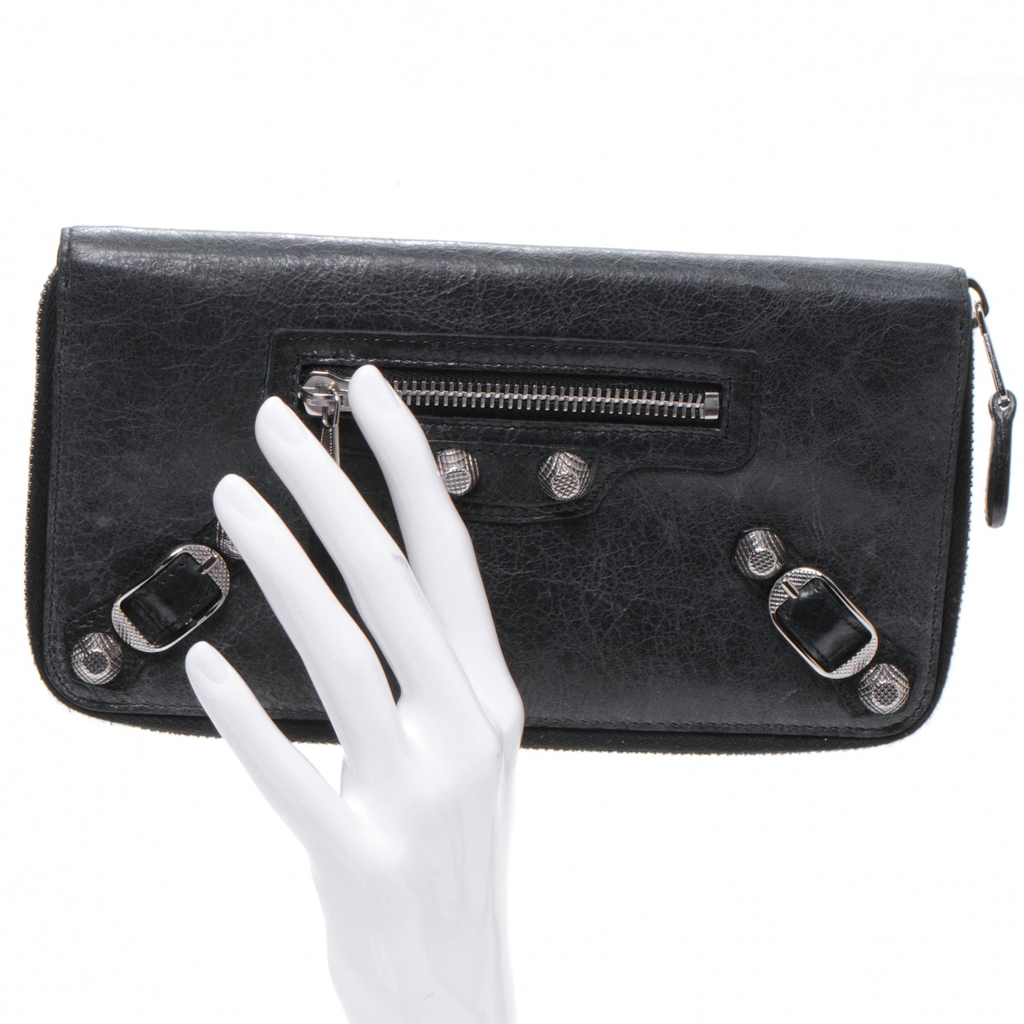 Agneau Compagnon Wallet GSH Anthracite