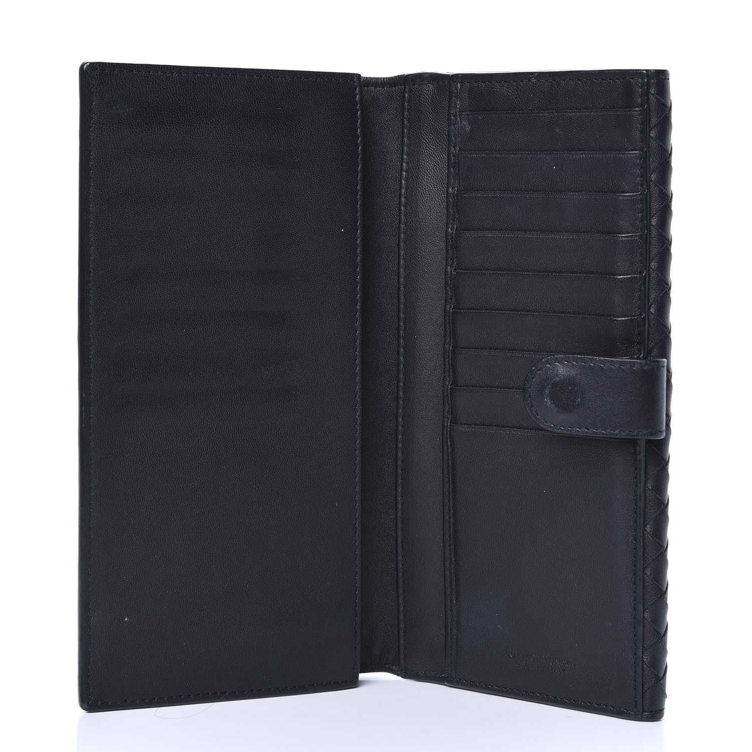 Bottega Veneta Nappa Intrecciato Continental Wallet Black 5 of 9