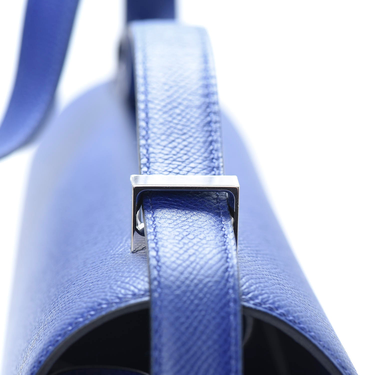 Hermes Epsom Constance 24 Bleu Electrique 17 of 24