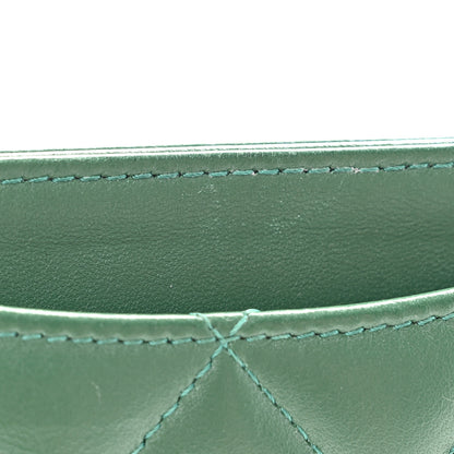 Chanel Lambskin Quilted Card Holder Green 10 of 12