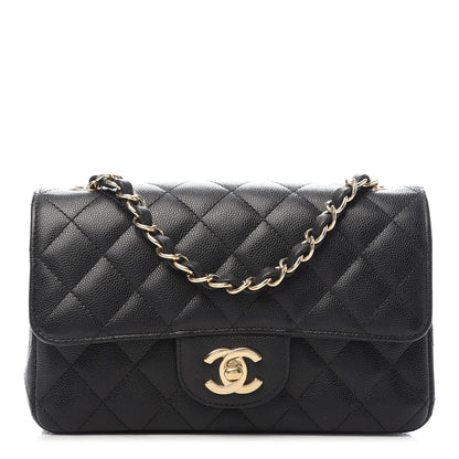 Chanel Caviar Quilted Mini Rectangular Flap Black 1 of 10